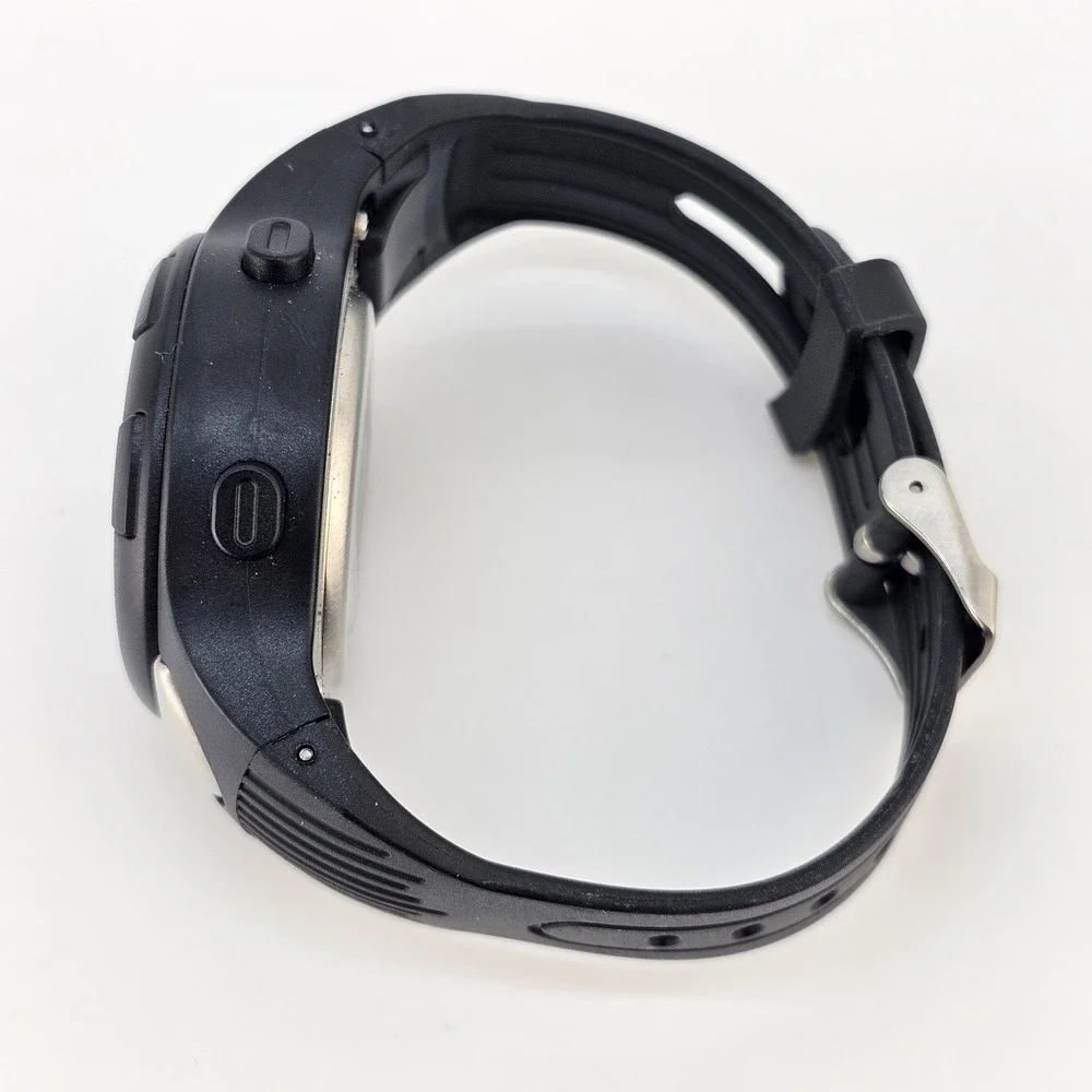 Medline Watch Unisex Black Silver‎ Digital Heart Rate Monitor WR30M New Battery